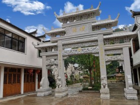 景区石牌坊门楼设计图片