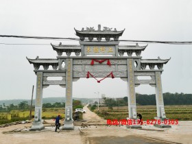 湖南农村石牌坊门楼设计图片大全