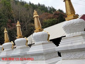 各种石雕佛塔图片大全
