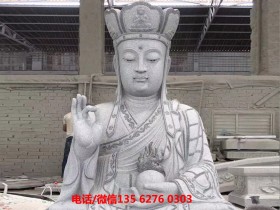 石雕地藏王菩萨雕像图片