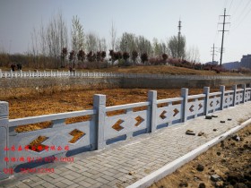 花岗岩石材河堤护栏图片样式
